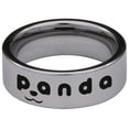 thumbnail image 4 of Panda Tungsten Carbide Ring, 4 of 9