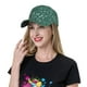 thumbnail image 5 of Fotbe Green Christmas Gorro Clásico de Béisbol, Gorra Ajustable con Broche Snapback, Gorro de Exterior de Algodón Suave, 5 of 6
