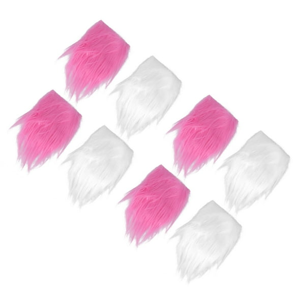 Dwarf Beard, Reusable Real Cute DIY Handcraft Pink White DIY Gnome Beard With 12 Wooden Ball For Thanksgiving