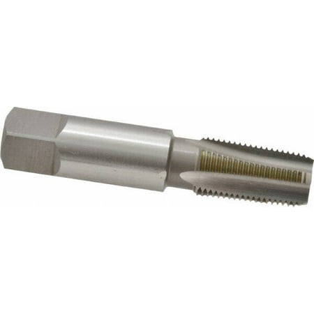

OSG 1/8-27 NPT 4 Flute Cobalt Standard Flute Tap Bright Finish 2-1/8 OAL 3/4 Thread Length 7/16 Shank Diam 0.328 Square 1 to 3-1/2 Chamfer Regular Hook