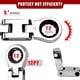 thumbnail image 3 of 5-Piece Stubby Flex-Head Ratcheting Wrench Set Metric Combination, 3 of 5