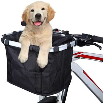 Heavy Duty Bike Basket For Handlebars - Front Storage For Commuting & Shopping