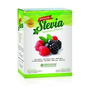 Greeniche Natural | Stevia Sachet  | 100 Sachets | Single Pack | 100% Natural Stevia Extracts | Powdered Sweetner