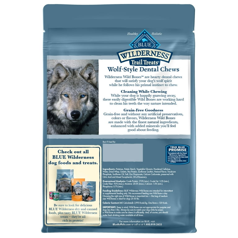 Blue wilderness hotsell dental chews