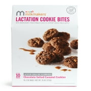 Angle View: Munchkin Milkmakers Lactation Cookie Bites, Salted Caramel, 8 Count