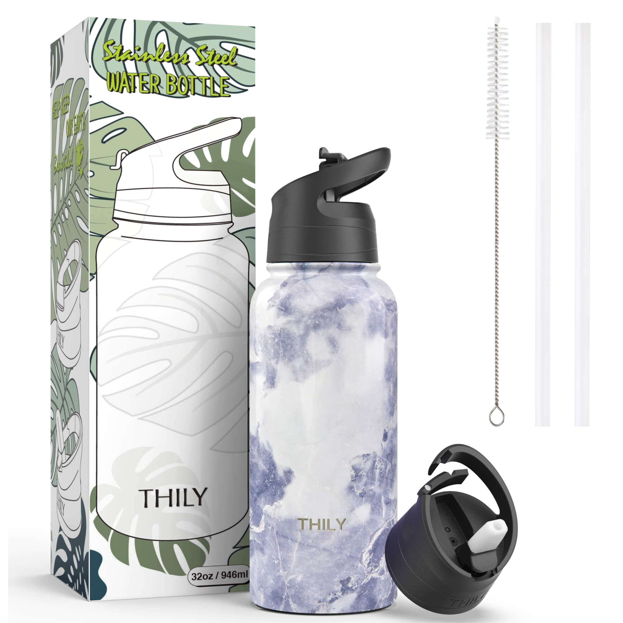 Tahoe Trails 1 Gallon Vacuum Insulated Water Bottle,ONE Gallon Stainless  Steel Double Walled Water Jug,18/8 Food-Grade Stainless Steel Insulated  Water