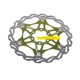 thumbnail image 2 of Soidarity Rotor de freno de disco de bicicleta, pastilla de freno de acero inoxidable con 6 pernos, disco de freno de bicicleta de carretera de montaña, Ciclismo Verde 160MM Soidarity OD001615-04B, 2 of 6