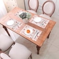 thumbnail image 6 of XMXY Woven Placemats Set of 6 PCS, Pink Cute Cartoon Pig Table Mats Washable Heat Resistant Placemats, 6 of 6