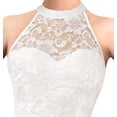 thumbnail image 4 of Vestido VFSHOW, elegante, halter, con abertura alta, maxi para invitada a la boda 2023, 4 of 7