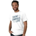 thumbnail image 5 of Shine Embrace Autistic Awareness Men's Graphic T Shirt Tees Brisco Brands X, 5 of 6