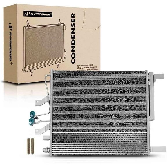A-Premium Air Conditioning A/C Condenser Compatible with 2019-2021 Ram 1500 3.0L 3.6L 5.7L