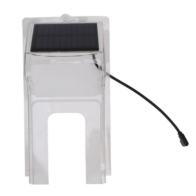 Doorbell Rain Cover, Doorbell Cover Weatherproof Transparent Plastic Solar Powered for Home Villa