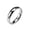 Silver, variant on Men's 4mm Tungsten Steel Classic Simple Domed Rhombus Multi Faceted Stackable Pinky Ring Couple Matching Set Wedding Band Silver Size 10