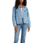 Levis Womens Ex-Boyfriend Trucker Jacket 3X Pick Holes
