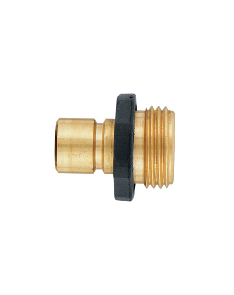 Orbit Brass Male Garden Hose Quick Connect Fitting for fast disconnect - 58119N - image 1 of 1