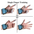 thumbnail image 4 of Prettyui Hand Gripper Finger Expander Finger Trainer Finger ExerciJJY Resistance Bands Fitness Finger Force Grip Device Hand Training, 4 of 6