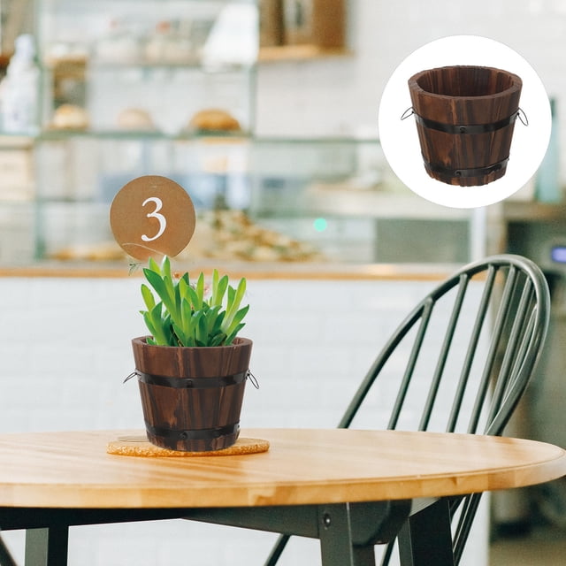 OULII 4pcs Small Planter Pots Vegetable Planters For Use For Succulents Flowers And Home Gardening For Patio Balcony