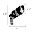 thumbnail image 5 of Kichler VLO 4 1/2"H Centennial Brass 2700K LED Accent Flood Light, 5 of 5