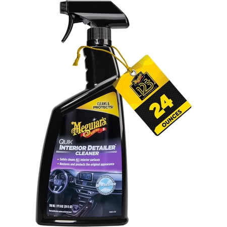 Quik Interior Detailer Cleaner - 24 Oz Spray Bottle