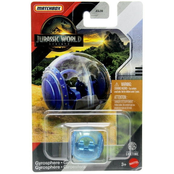 Jurassic World Rebirth Matchbox Gyrosphere Die Cast Vehicle
