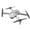 Gray, variant on Tarmeek Drone with 4K Camera, Mini Foldable FPV RC Quadcopter / Live Video Remote Control Aircraft Toys Gifts for Kids Adults Boys Girls Beginners - 15 Mins Flight Time