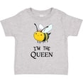 thumbnail image 3 of Inktastic I'm the Queen Cute Queen Bee Boys or Girls Toddler T-Shirt, 3 of 5
