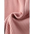 thumbnail image 4 of Kiapeise Toddler Girl Flying Sleeve Dress Ribbed Ruffle Pockets Dress, 4 of 9