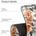 thumbnail image 4 of Yayeee Faucet Mat for Kitchen Sink 14.7" Diatomite Long Splash Guard Pad, Plaid Floral, 4 of 7