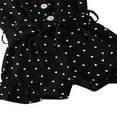 thumbnail image 3 of Enfants Fille Sangle Sans Manches Romper Pois Shorts Combinaison MHXX, 3 of 5