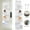 White, variant on OhhGo Over The Door Hanging Pantry Organizer 4-Shelf Behind The Door Storage Organizer with Clear Plastic Pockets Large Capacity for Closet Bedroom Bathroom (Grey)