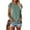 Light Green, variant on Rosvigor Women T Shirts Cap Sleeve Casual Tops for Women Summer Basic Tee with Pocket