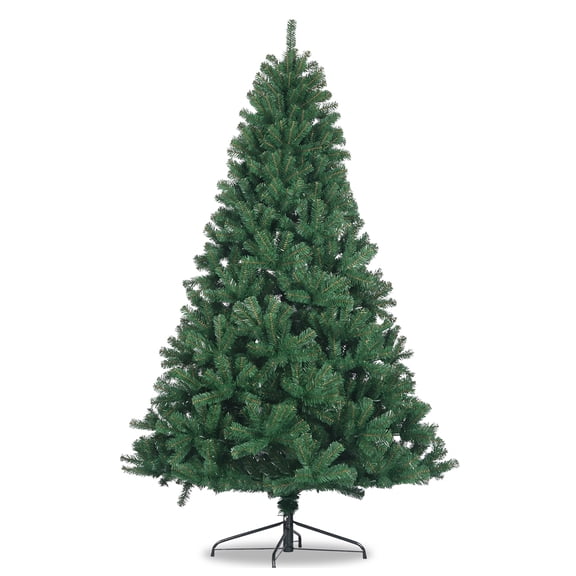 TZDZRC 6ft Artificial Christmas Tree,Full Natural PVC Fir Trees, for Indoor and Outdoor Xmas Holiday Decoration Green