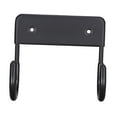 thumbnail image 2 of yuksok Ironing Board Hanger Iron Board wall for mounting hook black, 2 of 4