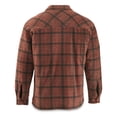 thumbnail image 2 of Guide Gear Plaid Sherpa Lined Fleece CPO Shirt Jacket Red Plaid LARGE, 2 of 2
