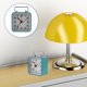 thumbnail image 2 of Reloj despertador silencioso a pilas, reloj de mesita de noche con pantalla transparente, reloj de mesa, 2 of 6