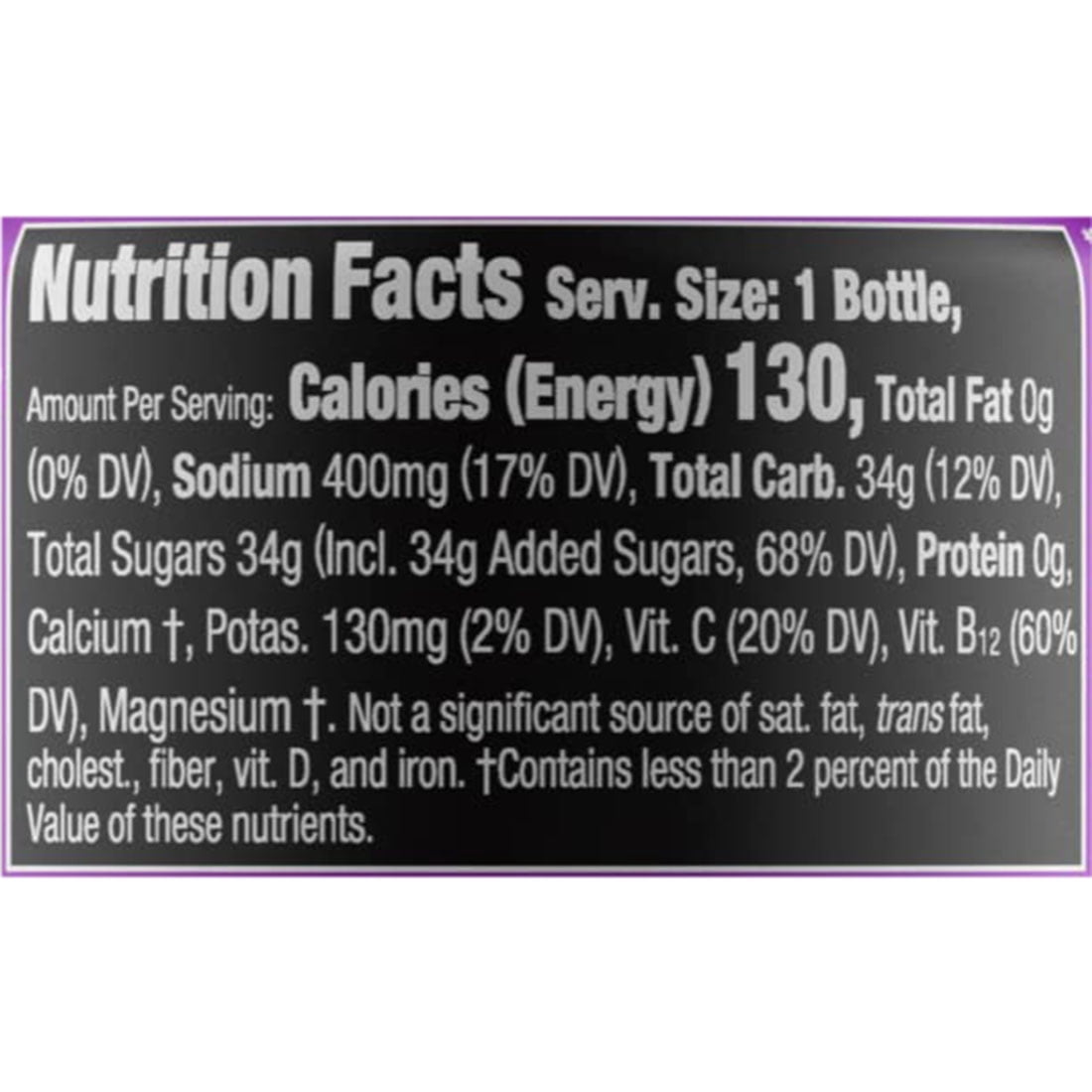 POWERADE Sports Drink Grape, 20 Ounce (Pack of 24)