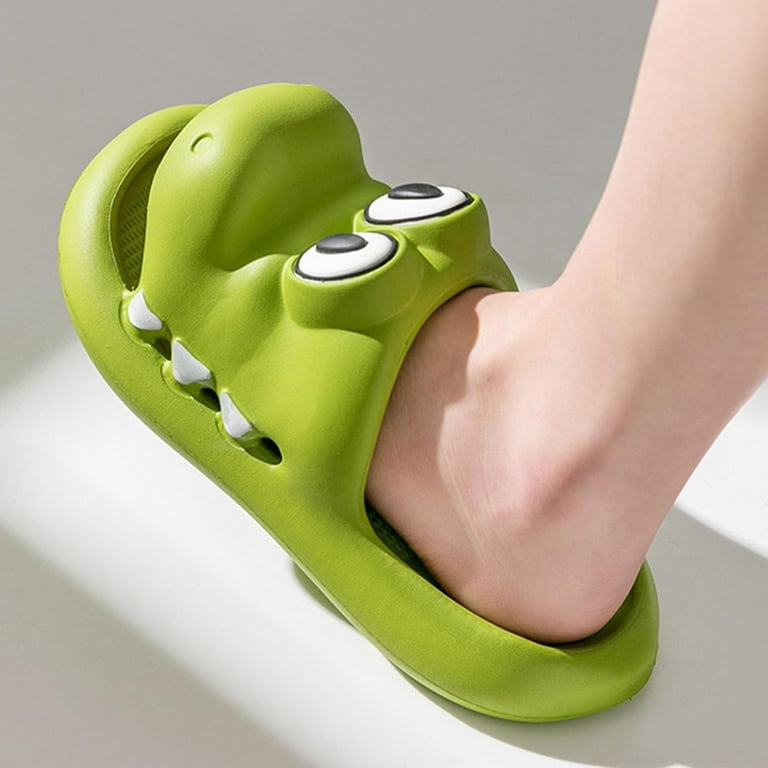 Men's and Women's Cartoon Crocodile Slides EVA Sandals Cloud