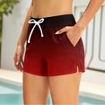 thumbnail image 7 of Two Piece Tankini Swimsuits for Women Gradient Tummy Control Bathing Suit with Shorts Athletic Swimwear, S, 7 of 7