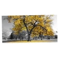 thumbnail image 2 of simhoa 1 Piece Modern Abstract Pictures Canvas Prints Paintings for Home Ornament Maple, 2 of 8