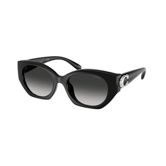 Sunglasses Coach HC 8407 U 50023C Cw194 Black Grey Gradient