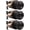 Oil Rubbed Bronze, variant on (5 Pack Round Privacy Door Knob(Thumb Turn Lock on The Inside), Keyless Doorknobs Interior/Exterior Lockset,Privacy Knobs for Bedroom/Bathroom,Black Modern Design Door Hardware