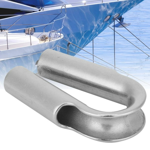 Swimming Accessories,304 Stainless Steel Tube Thimble For Winch Rope Boating  Accessories(10mm 1pcs) 