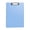 Light blue, variant on HOMEIORA Plastic Clipboards, Folder, Clip Boards with Low Profile Metal Clip, Hangable Low Profile Clipboard, Standard A4 Letter Size for Teacher, Doctor, Nurse, Office Clerk - Navy Blue, 1 Pack