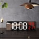 thumbnail image 3 of Reloj de pared Naiovety ABS Temporizador digital LED Negro+Blanco+Verde, 3 of 6