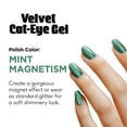 thumbnail image 3 of Red Carpet Manicure Fortify & Protect Green Velvet Magnet Gel Gel Polish for Strong, Healthy Nails - Infused with Vitamin A & Biotin - (Mint Magnetism, 0.3 Fl Oz), 3 of 6