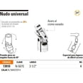thumbnail image 2 of NUDO UNIVERSAL 3/4'' TRUPER 13910 N-5670, 2 of 2