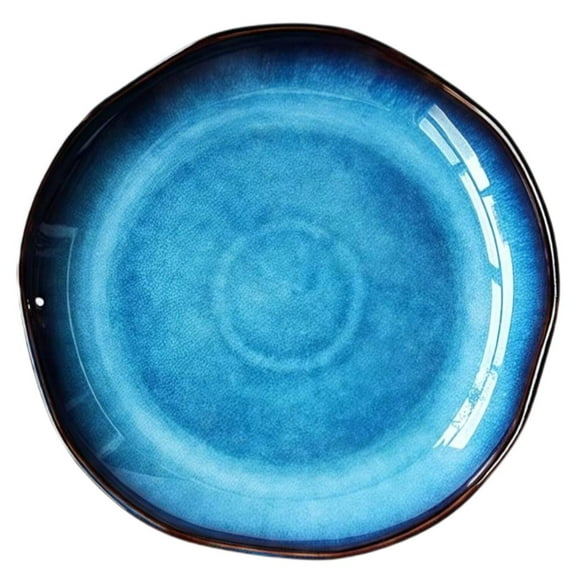 TAUFIKT Pasta Dinner Plates Set, 8.5-inch & 10.5-inch, 4-Piece