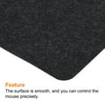 thumbnail image 4 of Unique Bargains 9'x8' Mouse Pad, Felt Dual Side Soft Desk Pad Writing Mat for Office Home, Gray, 4 of 6