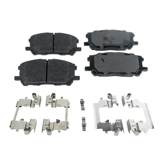 Brake Pad Set Compatible with 2006-2007 Toyota Highlander 2004-2006 Lexus RX330 4Cyl 6Cyl 2.3L 3.3L Front