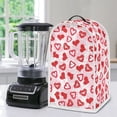 thumbnail image 5 of Yuyamidu Red Heart Blender Cover Kiss Lip Coffee Maker Juicer Appliance Cover Valentine's Day Food Processor Protector Lightweight Kitchen Blender Covers, 5 of 6